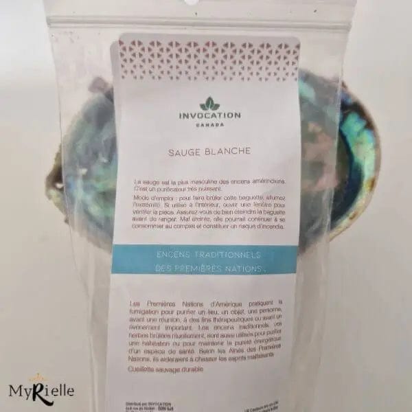Baguette Sauge Blanche - Invocation - MyRielle Lithothérapie