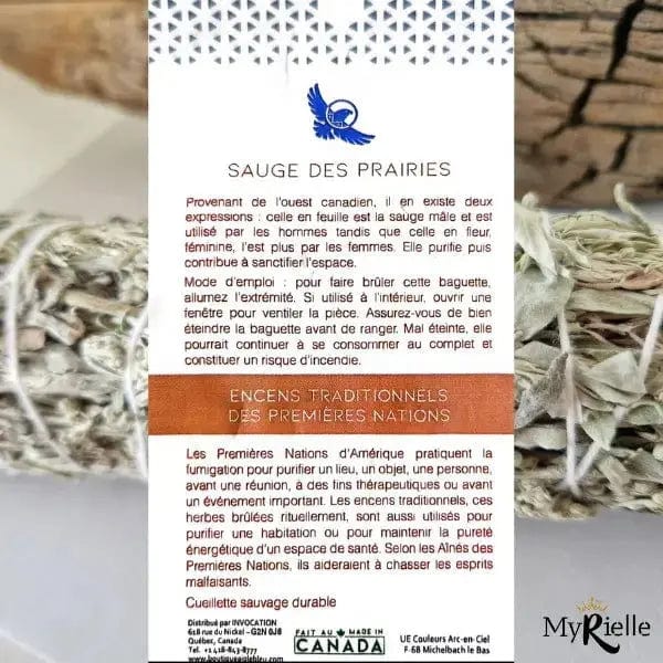 Baguette Sauge Prairie - Invocation - MyRielle Lithothérapie