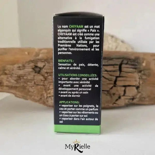 Chiiyaam vaporisateur aromathérapie 15ml - MyRielle Lithothérapie