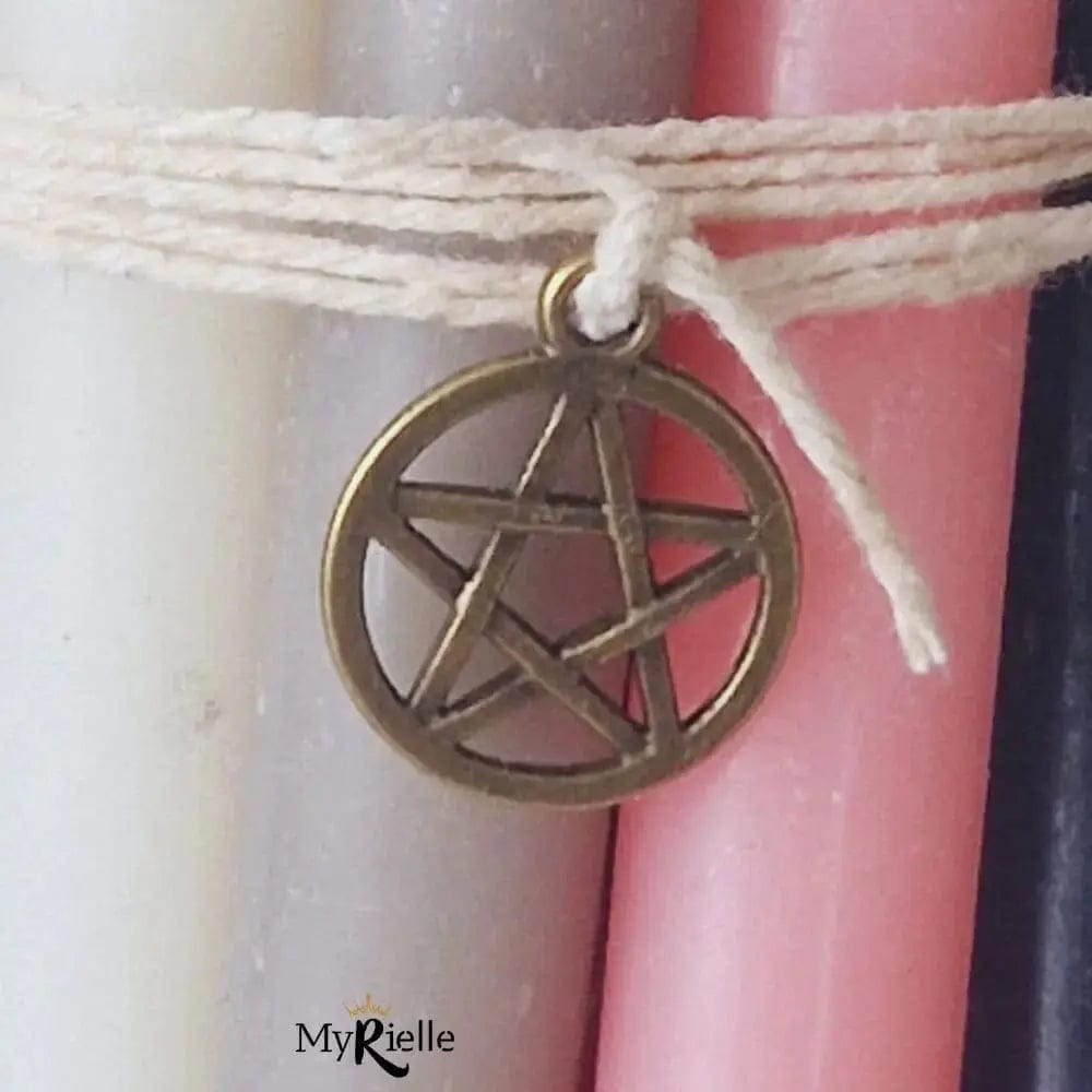 Lot 10 bougies rituels magiques - MyRielle Lithothérapie