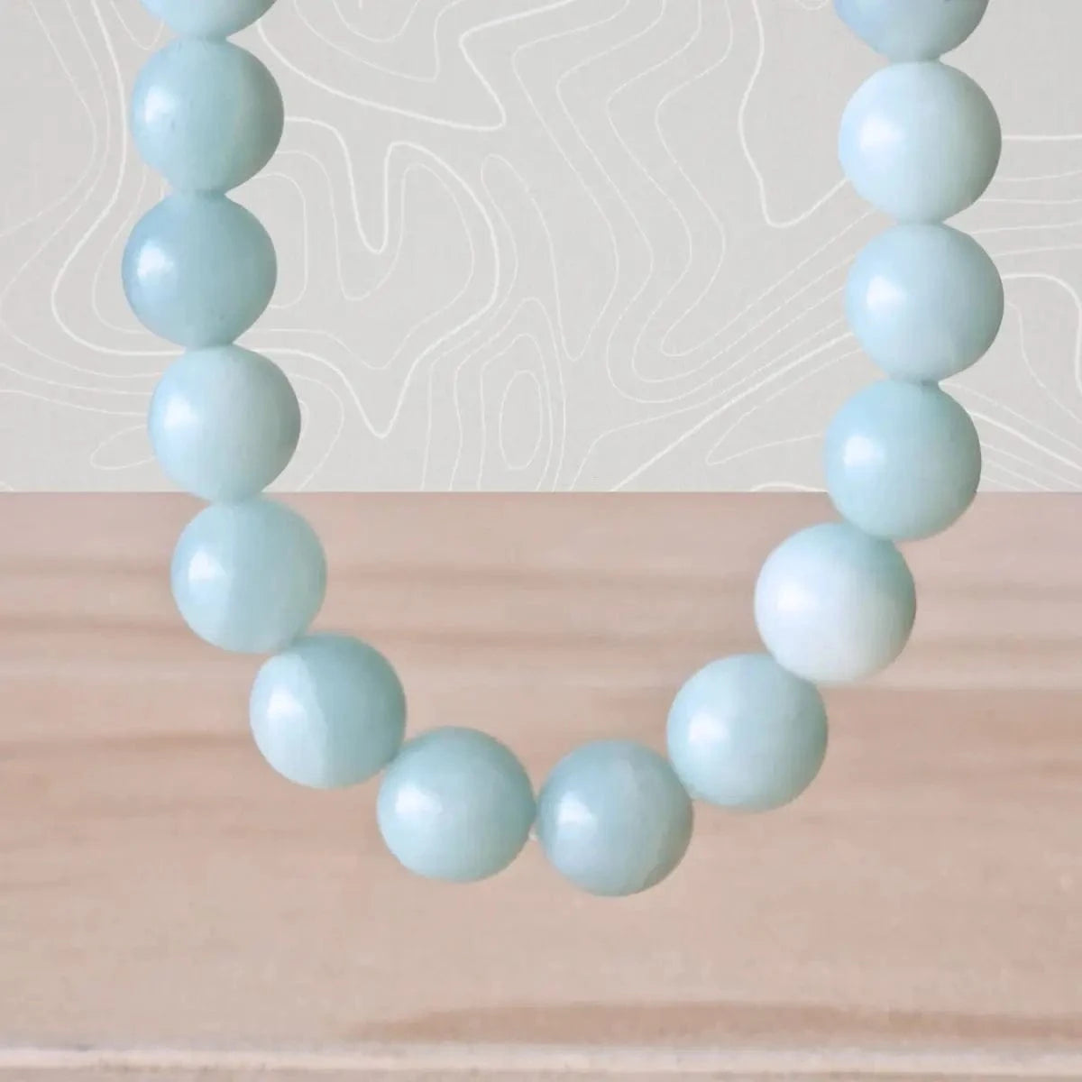 Bracelet amazonite Brésil - MyRielle Lithothérapie
