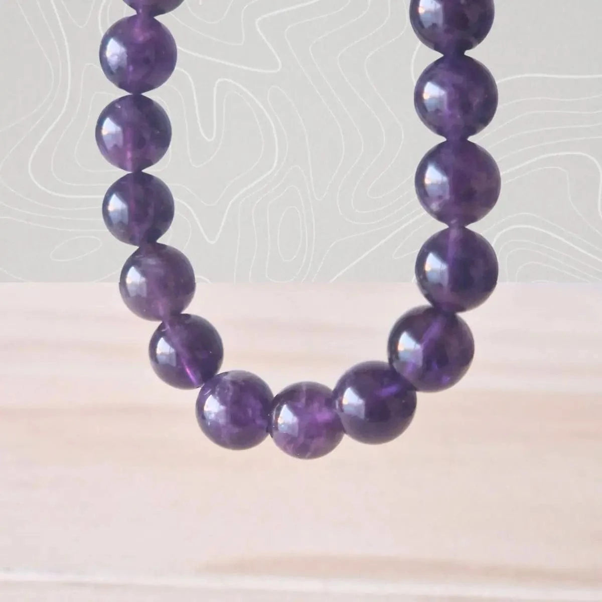 Bracelet Améthyste Uruguay - MyRielle Lithothérapie