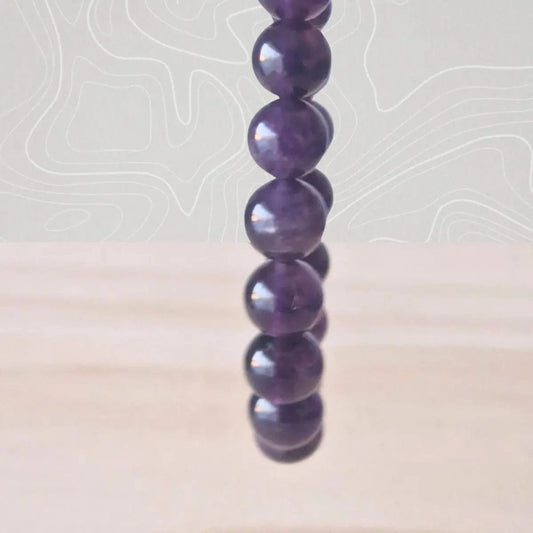 Bracelet Améthyste Uruguay - MyRielle Lithothérapie