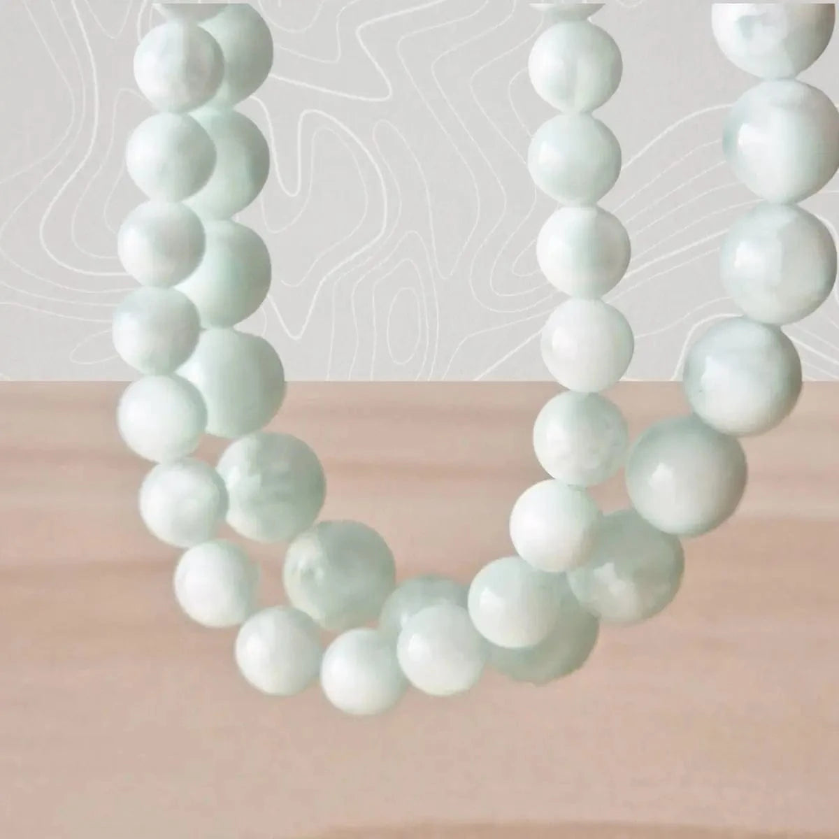 Bracelet Angelite verte - MyRielle Lithothérapie