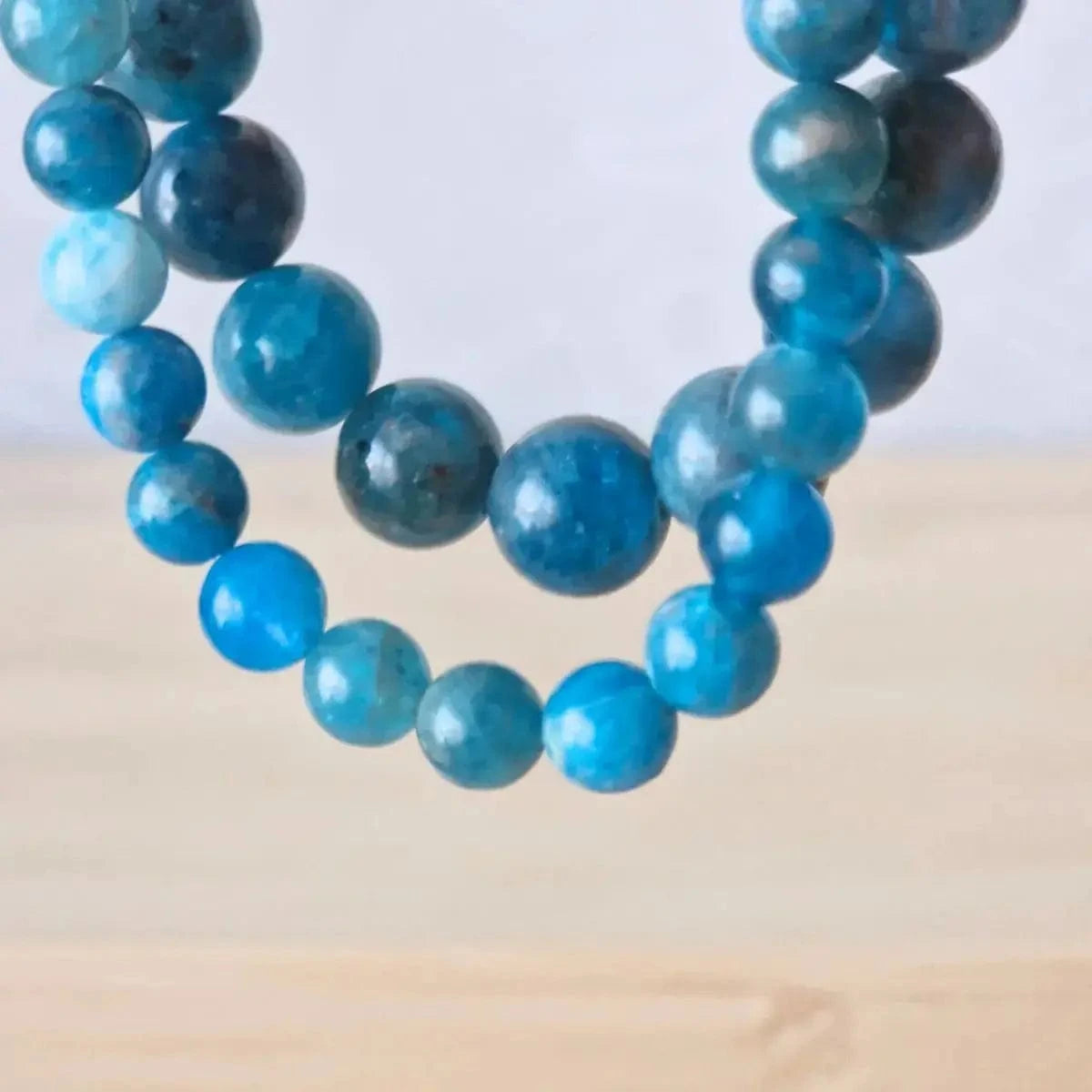 Bracelet Apatite bleue