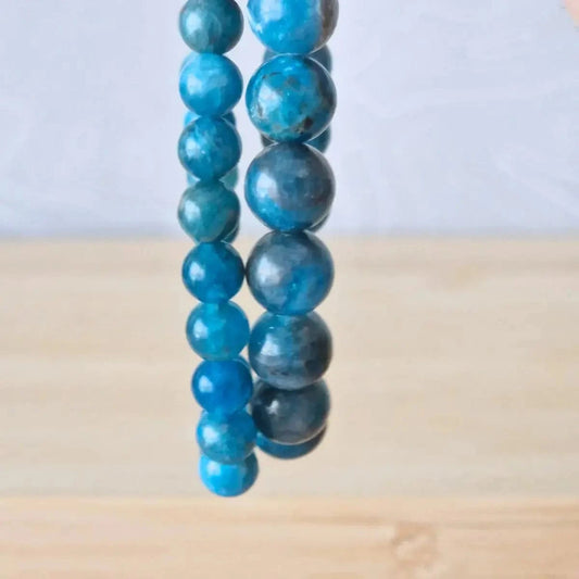 Bracelet Apatite bleue