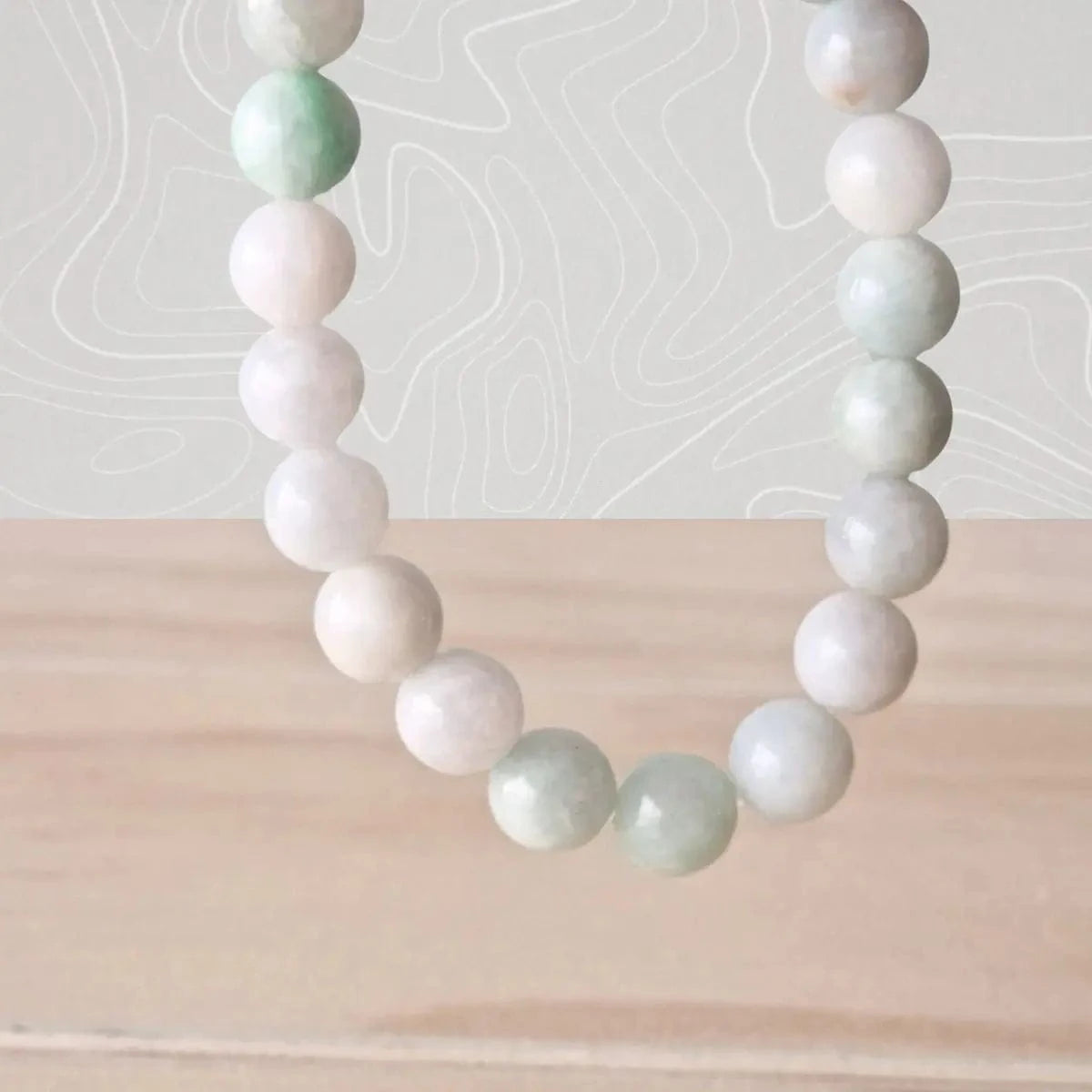 Bracelet Jadéite 8mm - MyRielle Lithothérapie