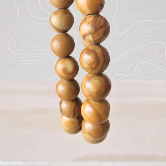 Bracelet Jaspe bois - MyRielle Lithothérapie