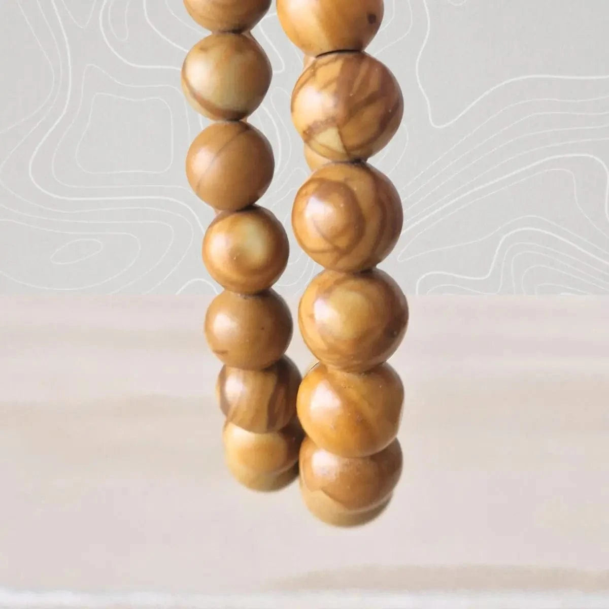 Bracelet Jaspe bois - MyRielle Lithothérapie