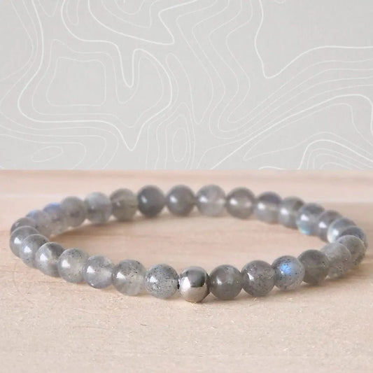 bracelet labradorite extra 6mm