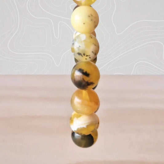Bracelet Opale Jaune MyRielle Lithothérapie