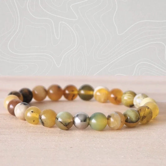 Bracelet Opale Jaune MyRielle Lithothérapie