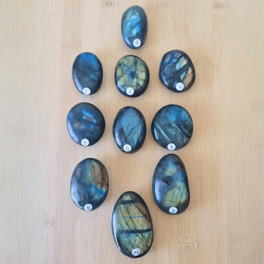 Tous les Galets labradorite au choix (vidéo dispo)