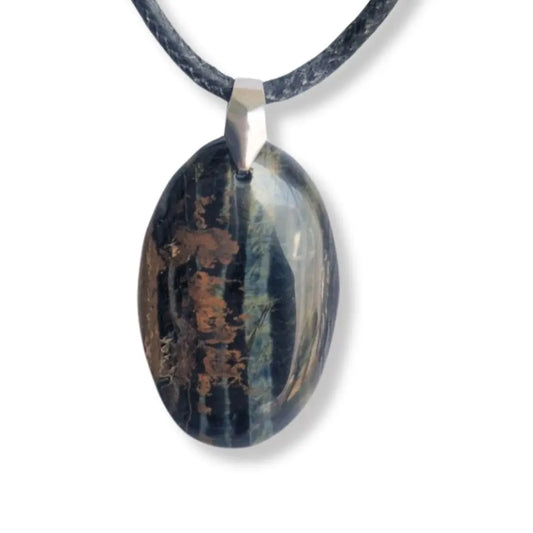 Pendentif Œil Faucon - cabochon MyRielle - Création