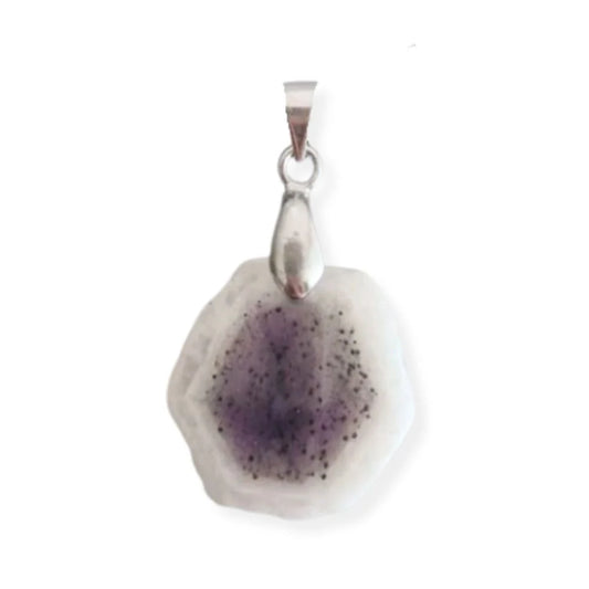 pendentif cacoxenite en tranche