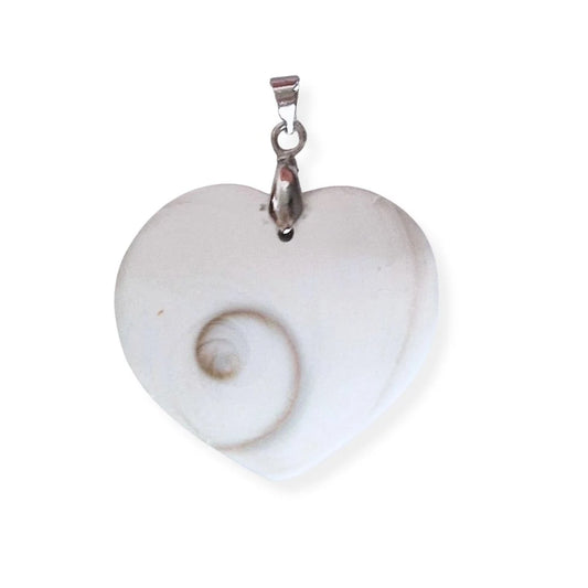 pendentif coeur oeil sainte lucie