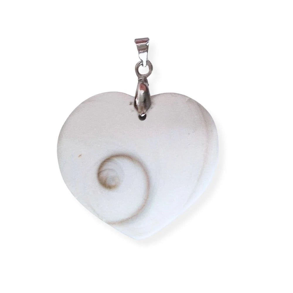 pendentif coeur oeil sainte lucie