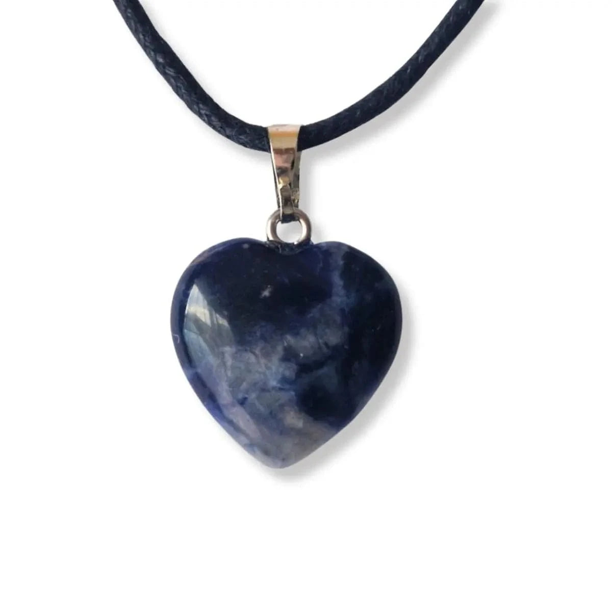 Pendentif coeur sodalite MyRielle Lithothérapie