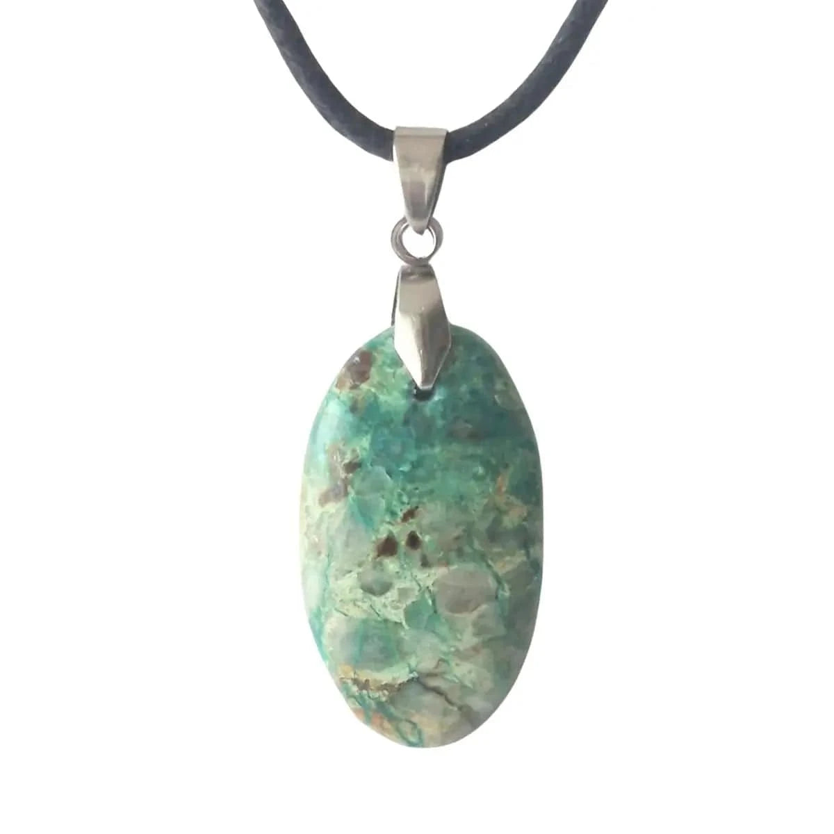 pendentif quantum quattro pendentif 2 forme ovale , cordon au choix