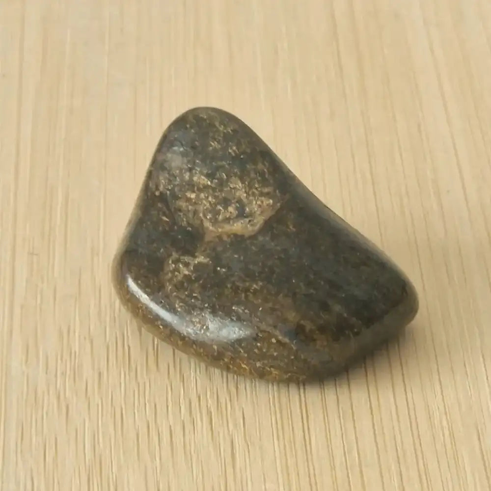 Pierre roulée bronzite à l'unité