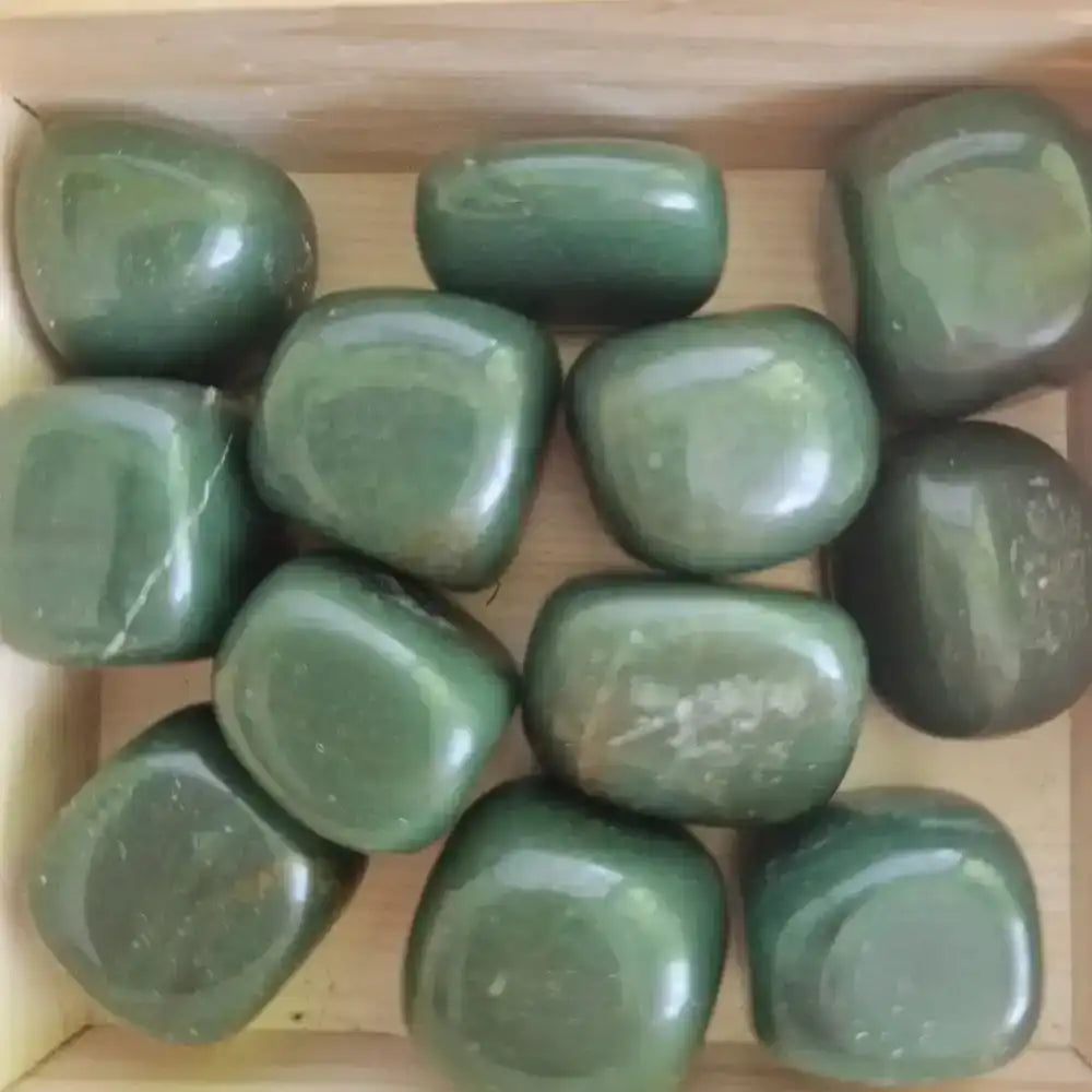 Pierre Roulée Jade vert - MyRielle Lithothérapie