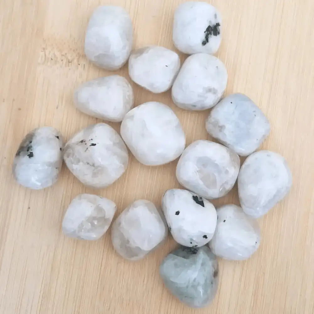 Pierre Roulée Pierre de lune blanche