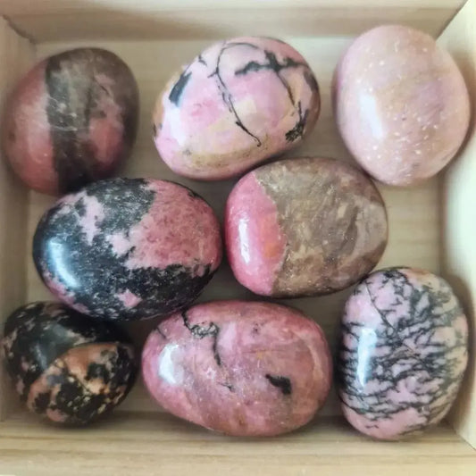 Pierre roulee Rhodonite