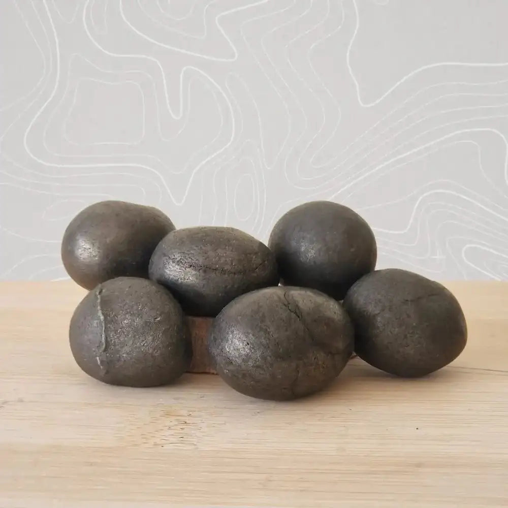 pierre roulée shungite, protection ondes électro magnétites