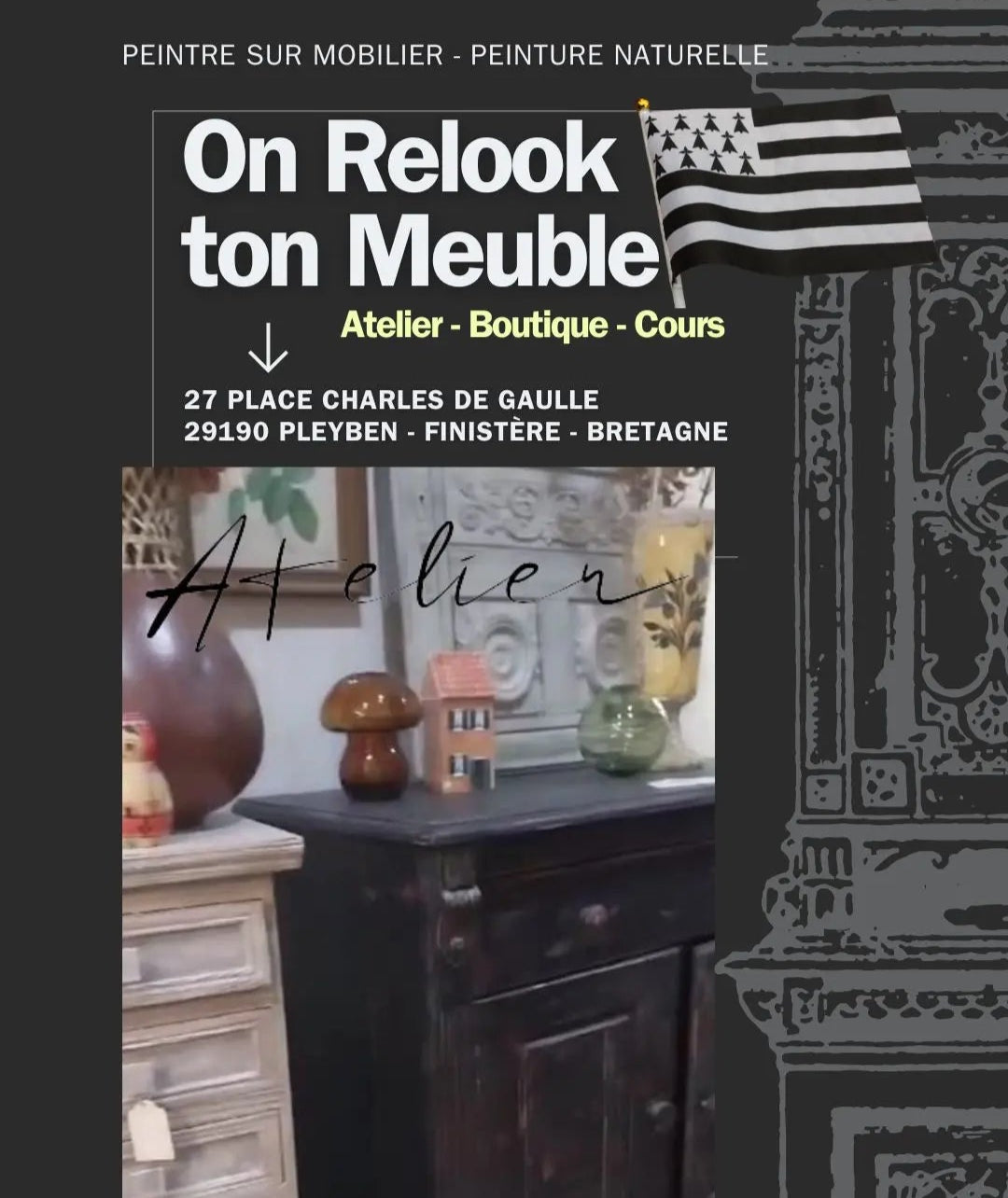 atelier on relook ton meuble - pleyben