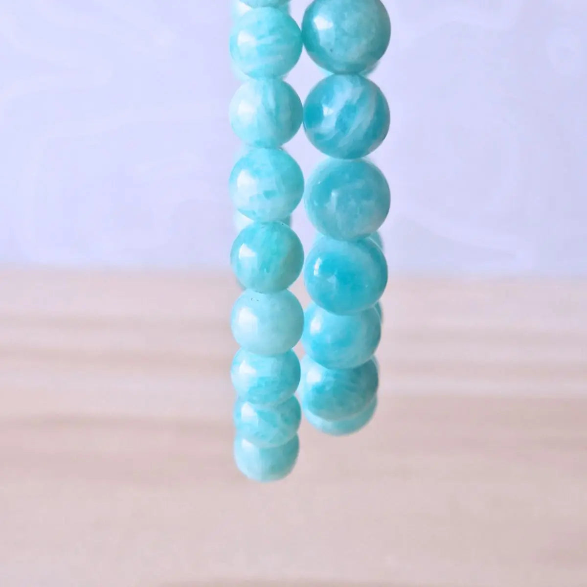 Bracelet Amazonite Pérou - MyRielle Lithothérapie