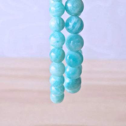 Bracelet Amazonite Pérou - MyRielle Lithothérapie