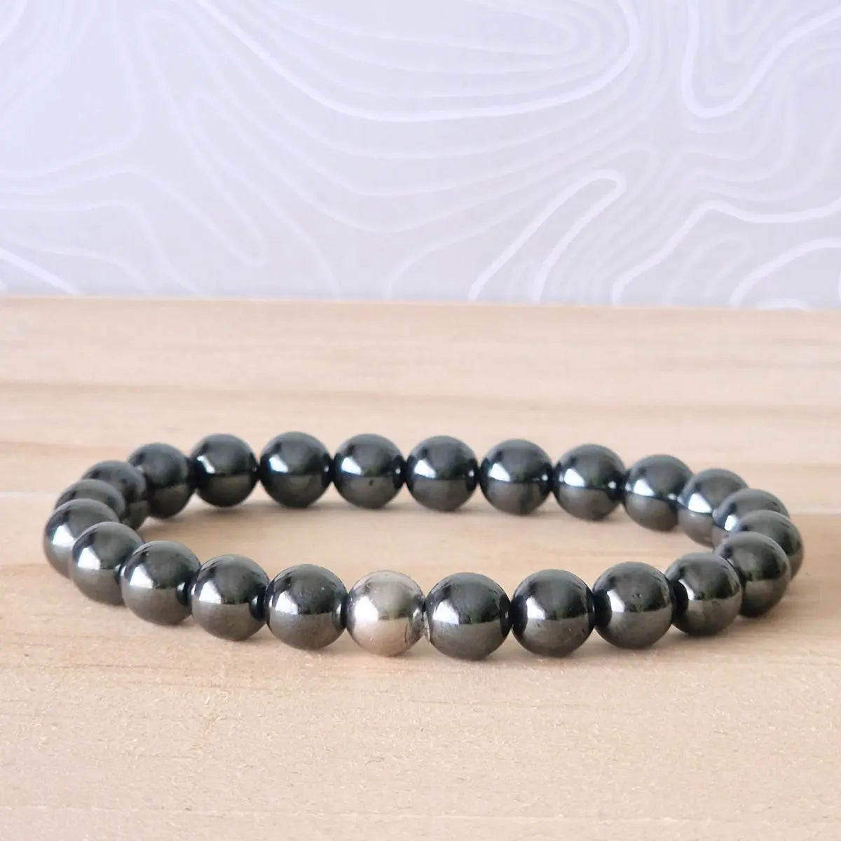 Bracelet Hématite - MyRielle Lithothérapie