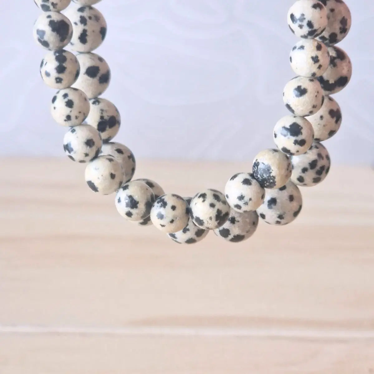 Bracelet Jaspe Dalmatien - MyRielle Lithothérapie