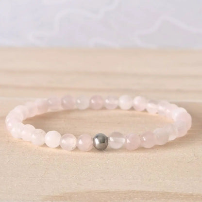 Bracelet Quartz Rose - MyRielle Lithothérapie