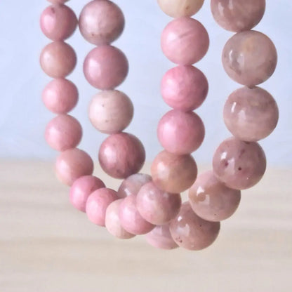 Bracelet Rhodonite - MyRielle Lithothérapie