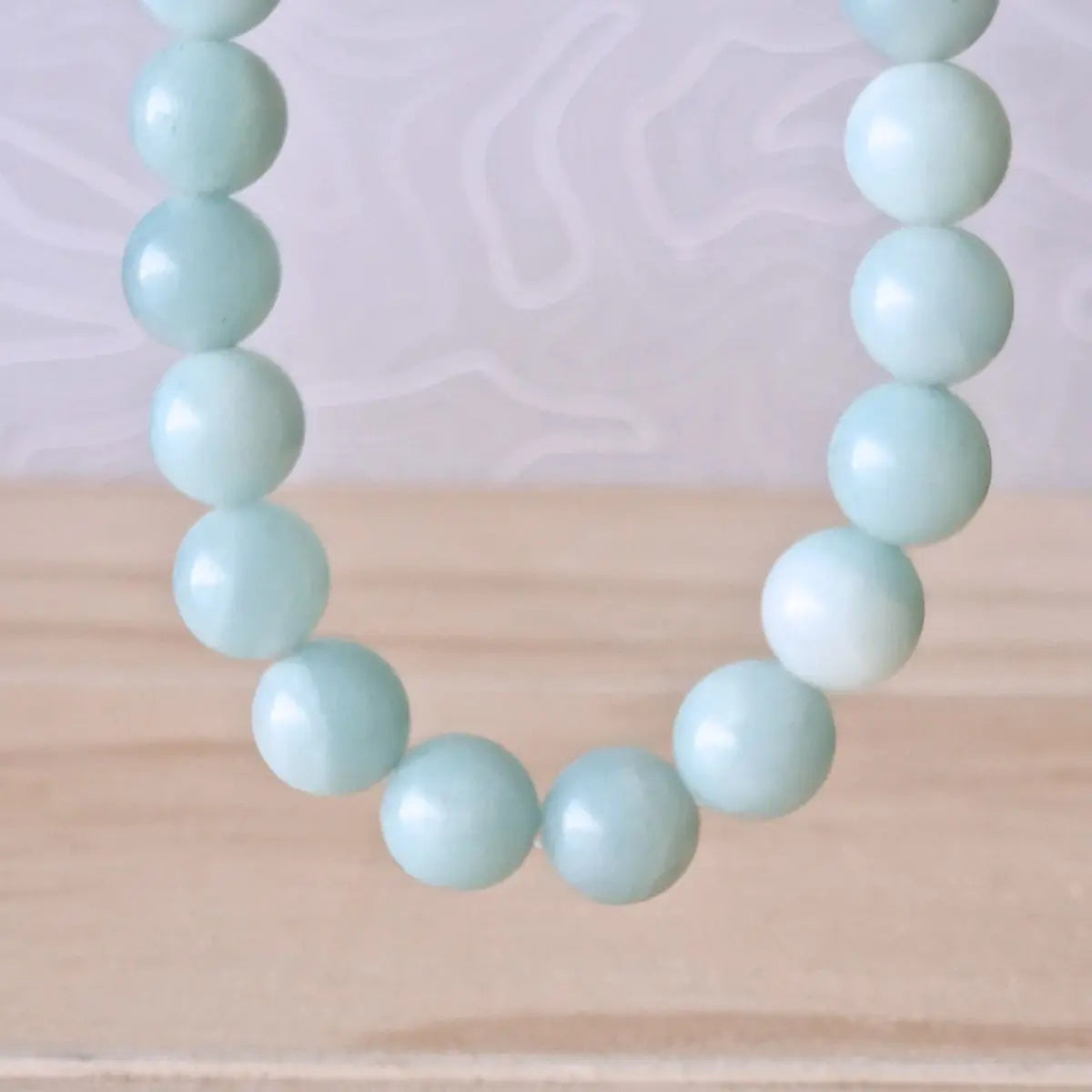 Bracelet amazonite Brésil - MyRielle Lithothérapie