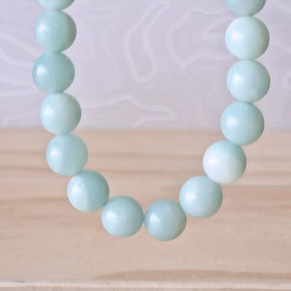 Bracelet amazonite Brésil - MyRielle Lithothérapie