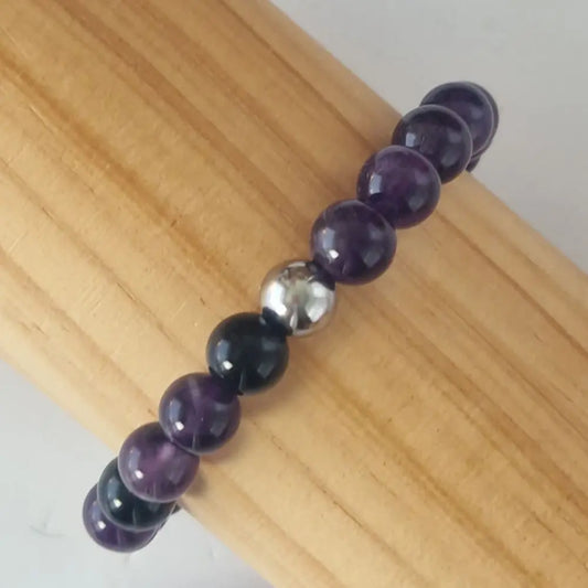 Bracelet Améthyste – Ouverture Spirituelle & Harmonie Profonde