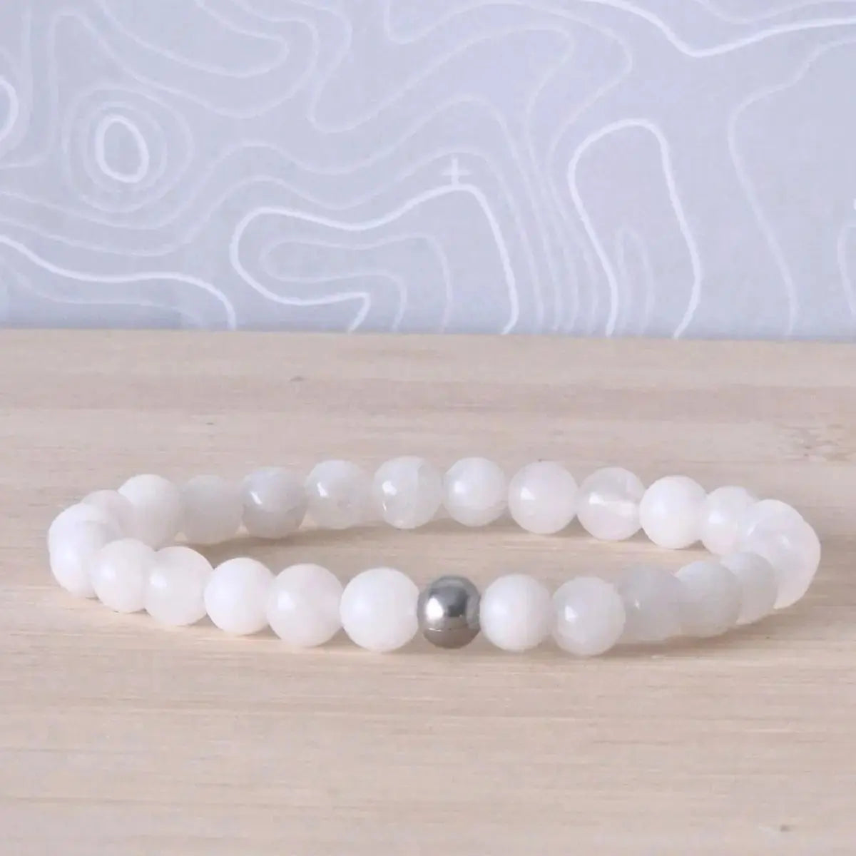 Bracelet Jade Blanc 