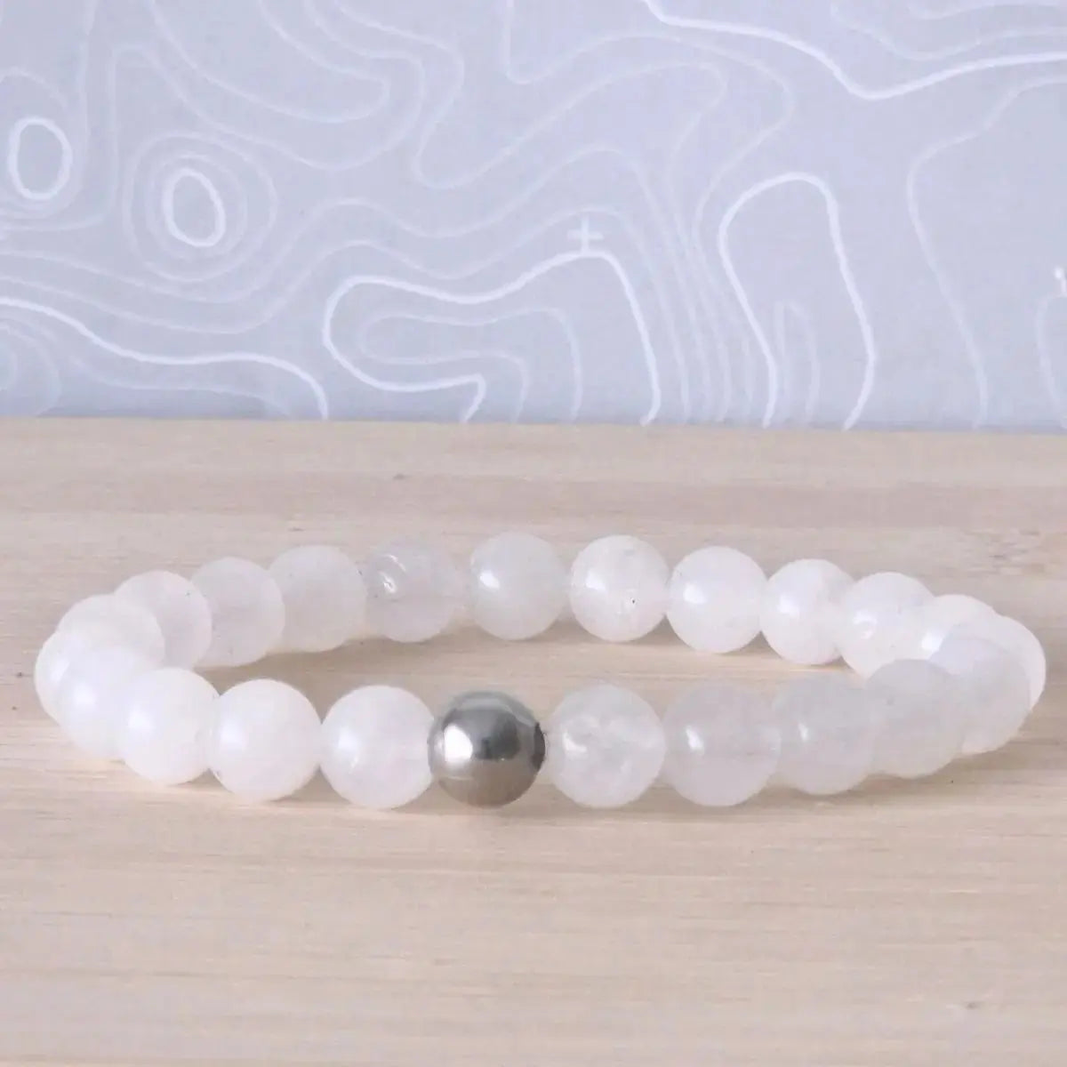 Bracelet Jade Blanc 