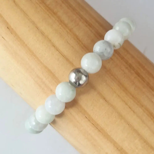 Bracelet Jadéite 8mm - MyRielle Lithothérapie