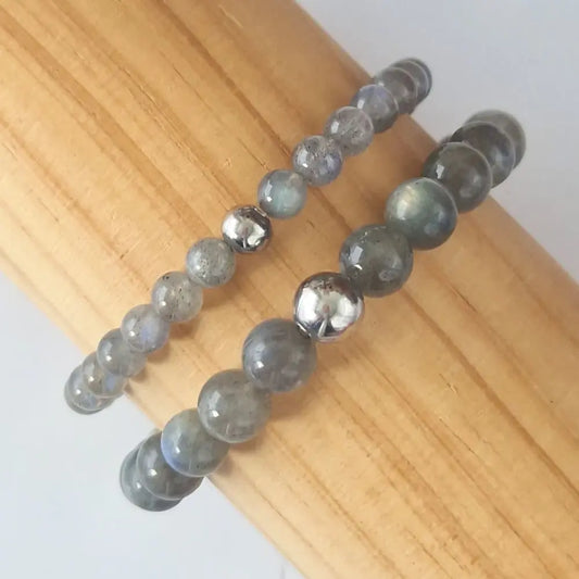 bracelet labradorite extra 6mm