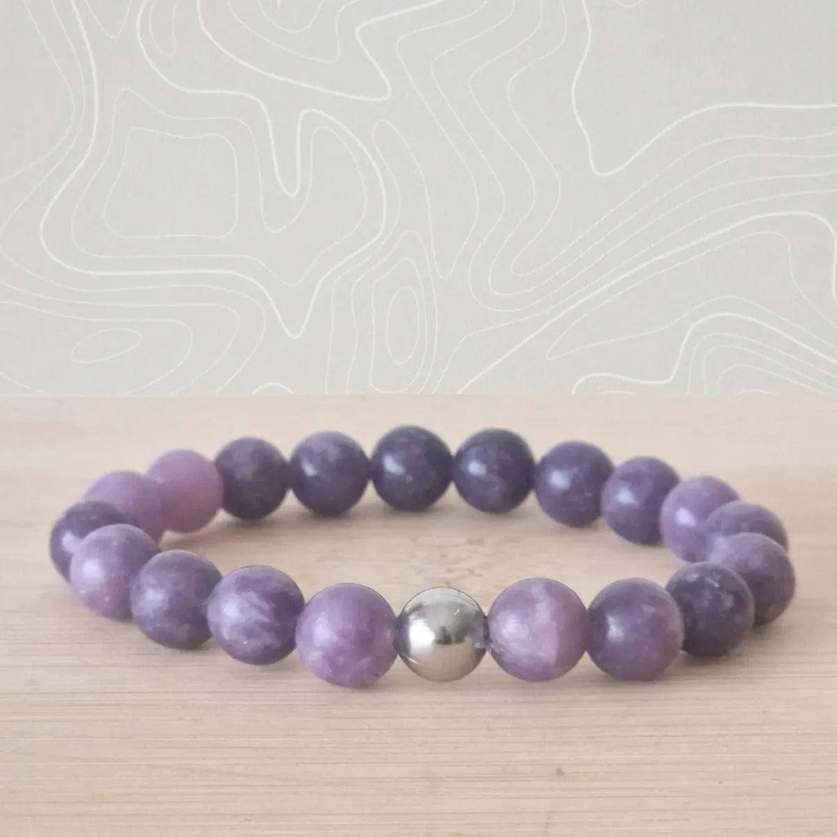 Bracelet Lépidolite   