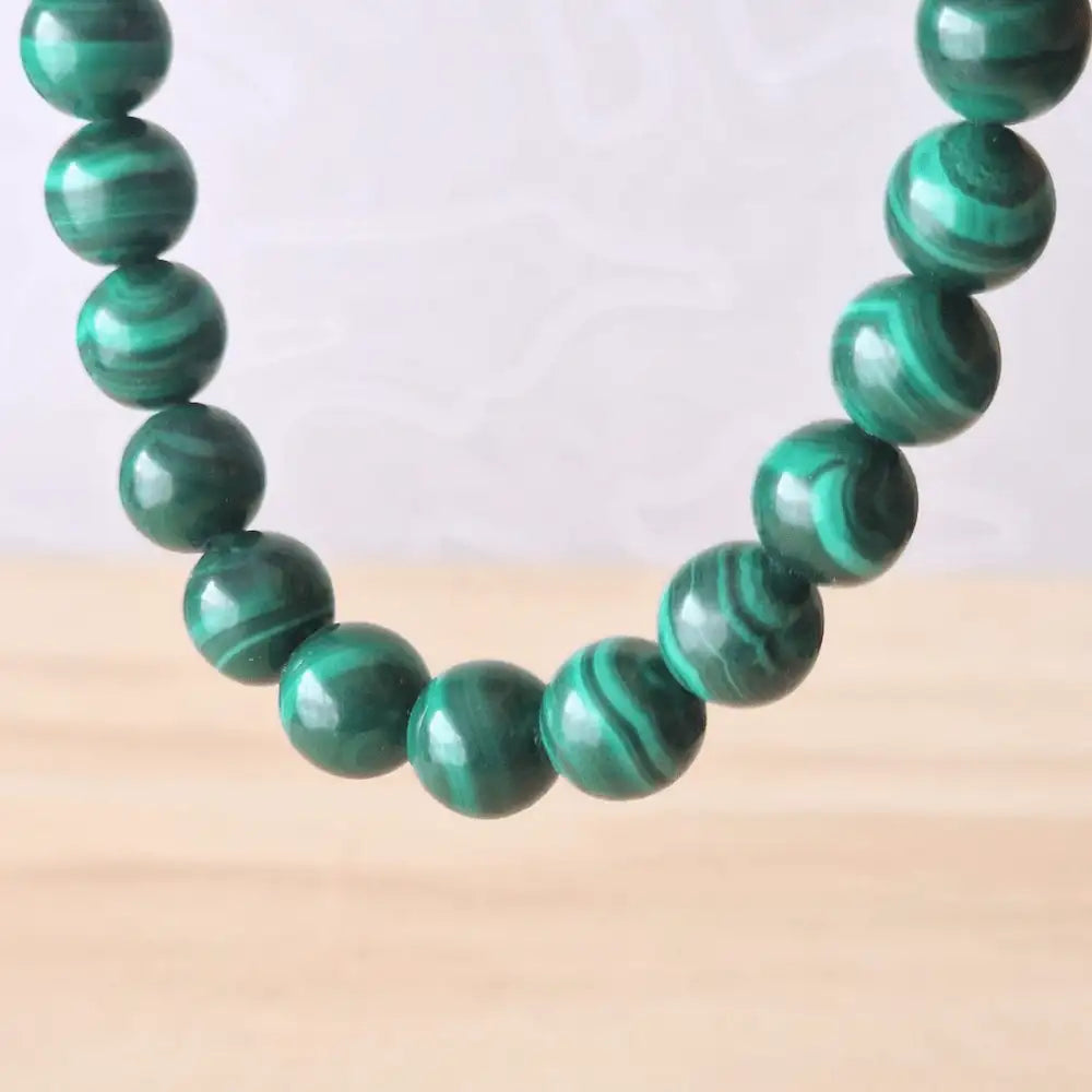 Bracelet Malachite vertre MyRielle - Création