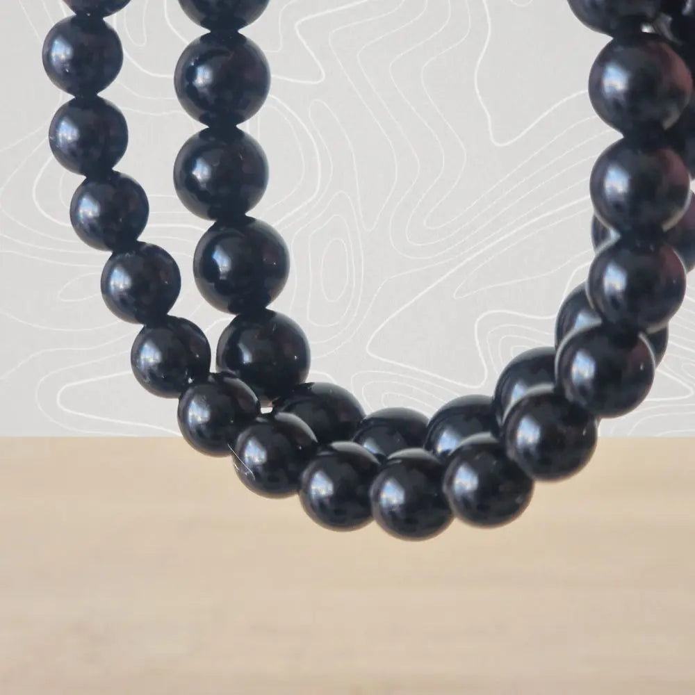 Bracelet Obsidienne Noire – Ancrage & Protection Énergétique