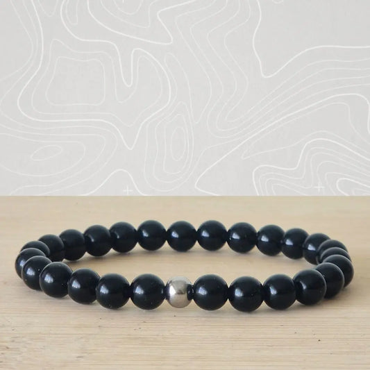 Bracelet Obsidienne Noire – Ancrage & Protection Énergétique