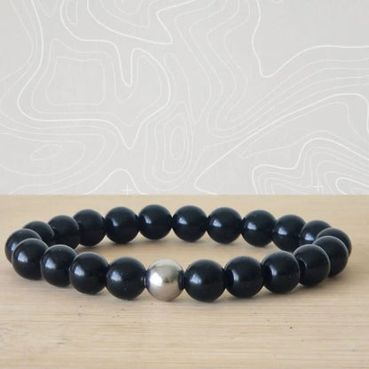 Bracelet Obsidienne Noire – Ancrage & Protection Énergétique