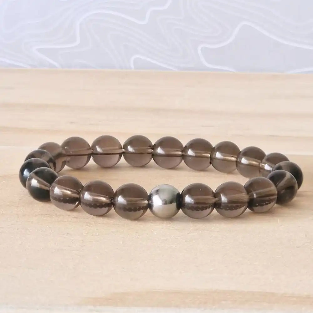 Bracelet Quartz Fumé MyRielle Lithothérapie