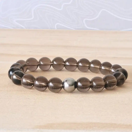Bracelet Quartz Fumé MyRielle Lithothérapie