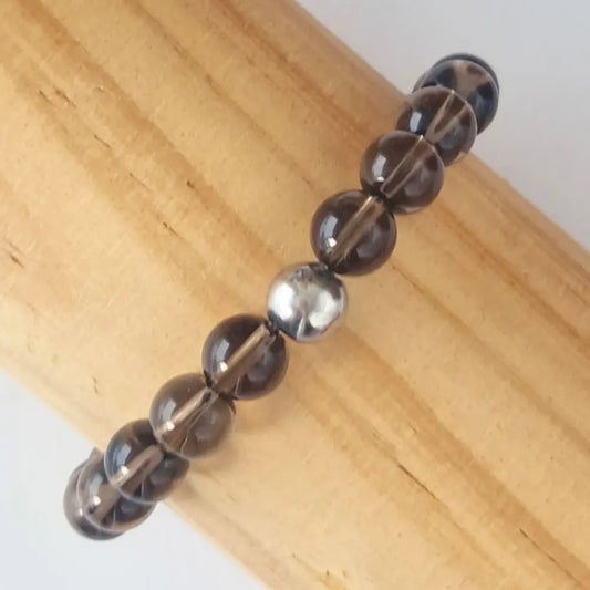 Bracelet Quartz Fumé biai MyRielle Lithothérapie